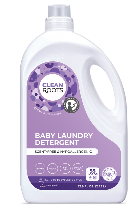 Baby Laundry Detergent | 55 Loads | 92.9 fl oz (2.75L)
