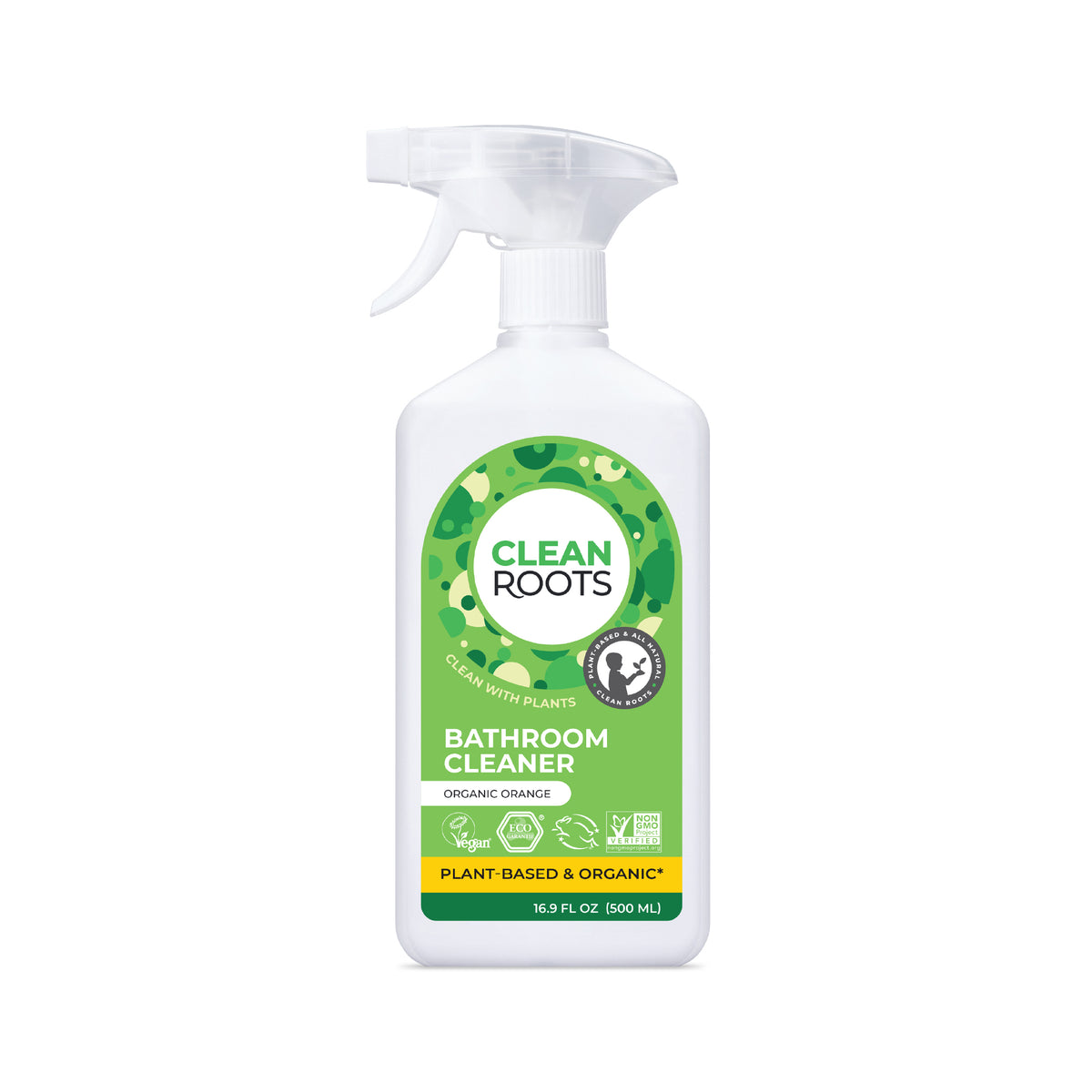 Bathroom Cleaner | Organic Orange | Pack of Three 16.9 fl oz (500mL)