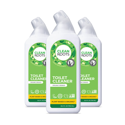 Toilet Cleaner | Organic Orange | Pack of Three 25.3 fl oz (750mL)