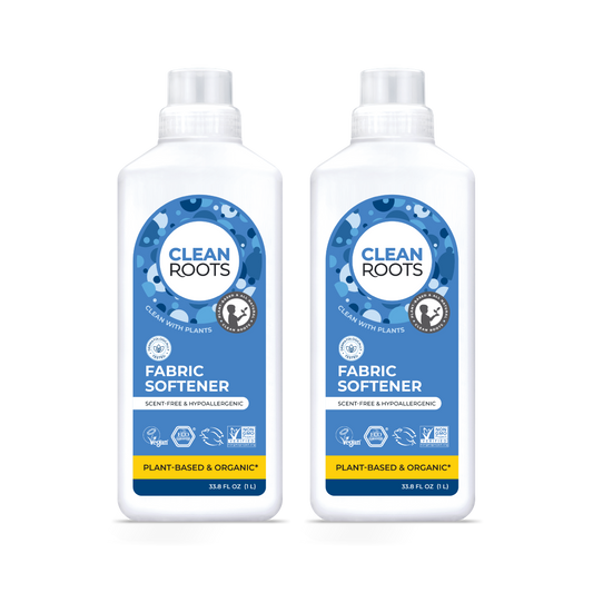 Fabric Softener | Scent-Free & Hypoallergenic | Pack of Two 33.8 fl oz (1 L)