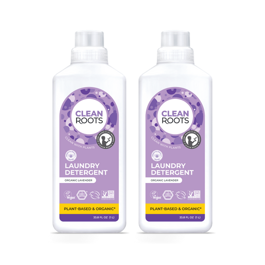 Laundry Detergent | Organic Lavender |  Pack of Two 33.8 fl oz (1 L)
