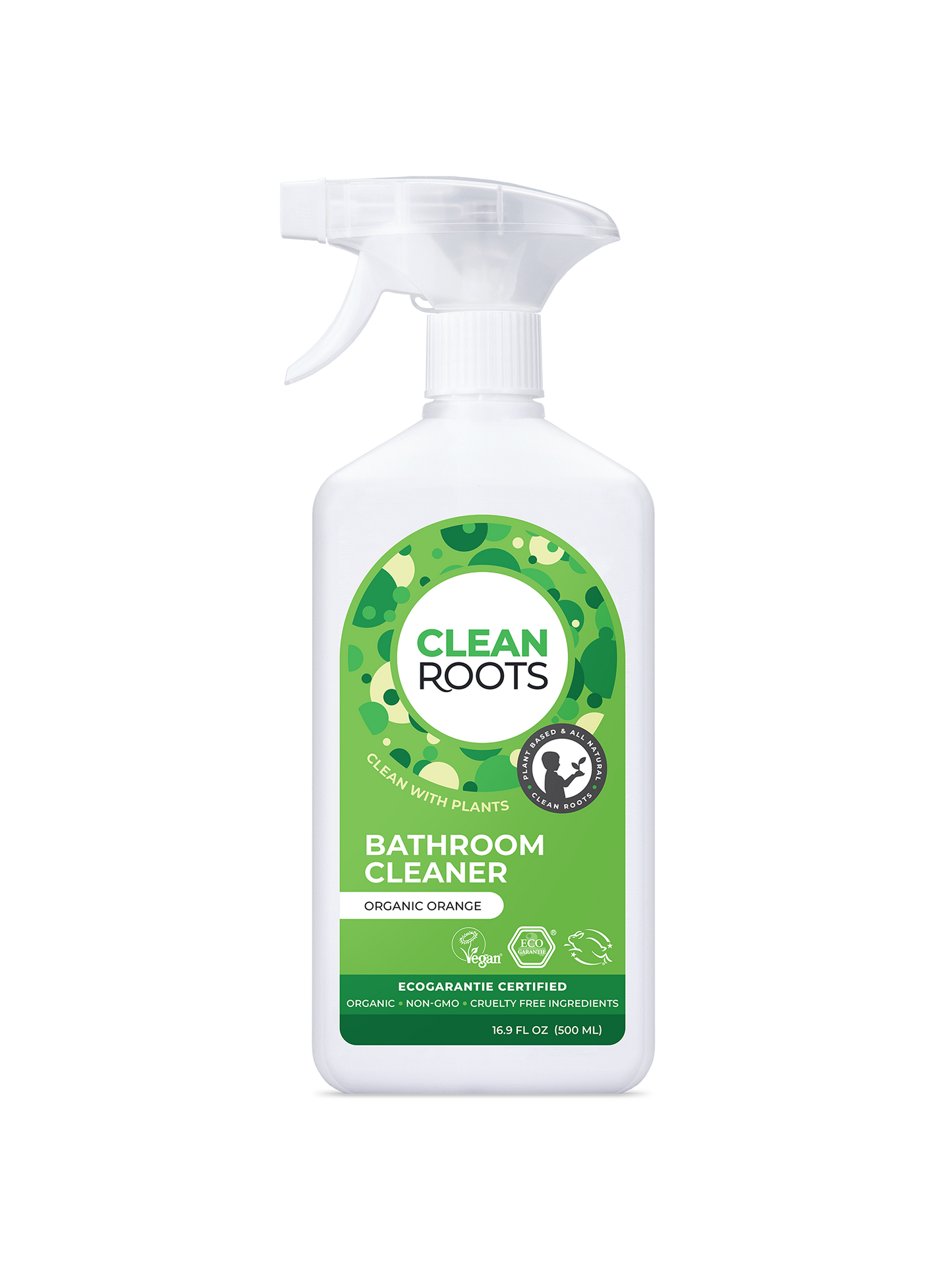 Bathroom Cleaner | Organic Orange | Pack of Three 16.9 fl oz (500mL)