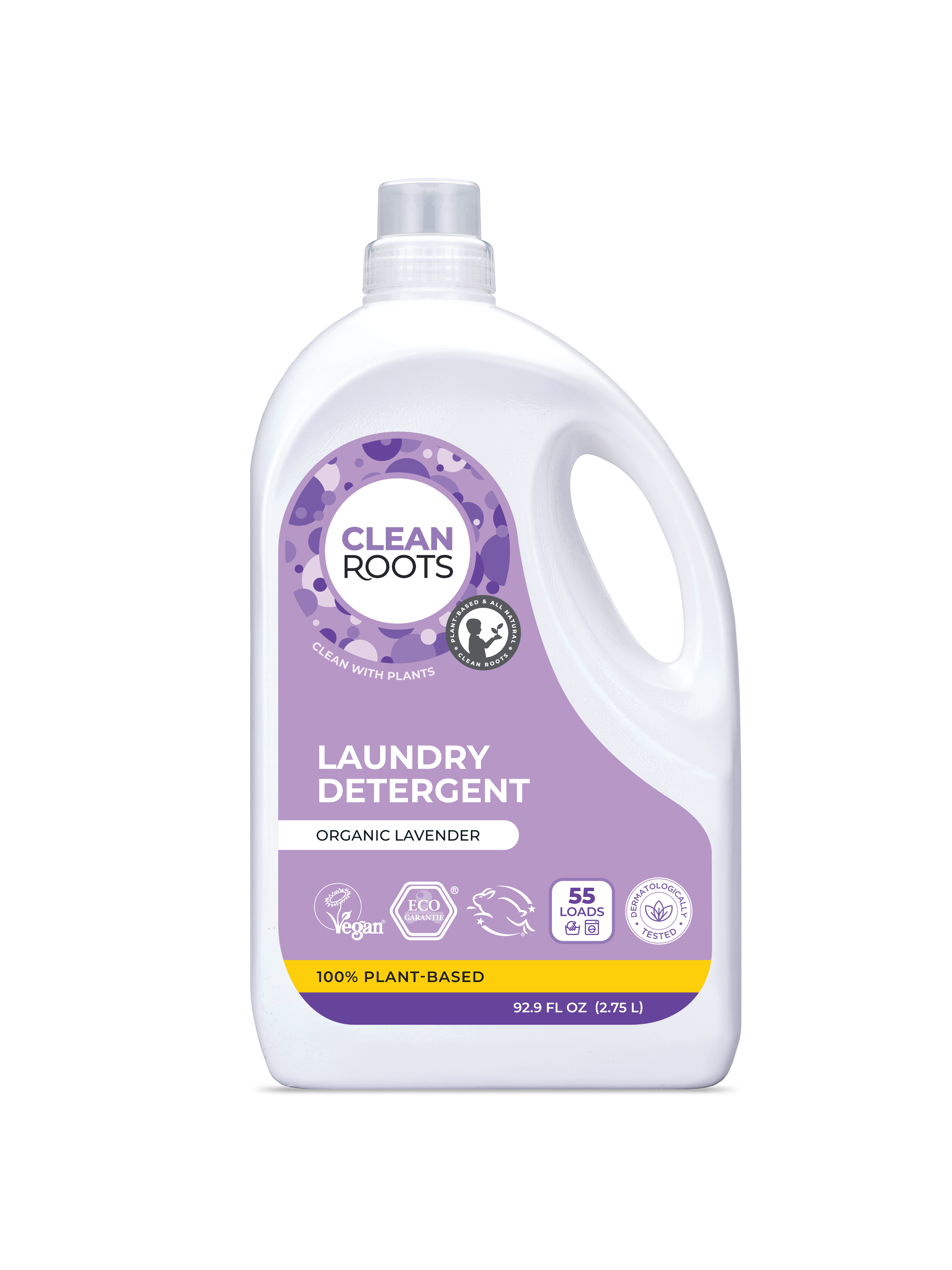 Laundry Detergent | Organic Lavender | 55 Loads | 92.9 fl oz (2.75L ...