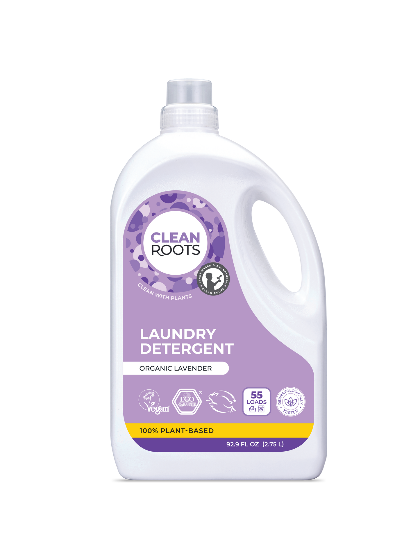 Laundry Detergent | Organic Lavender | 55 Loads | 92.9 fl oz (2.75L)