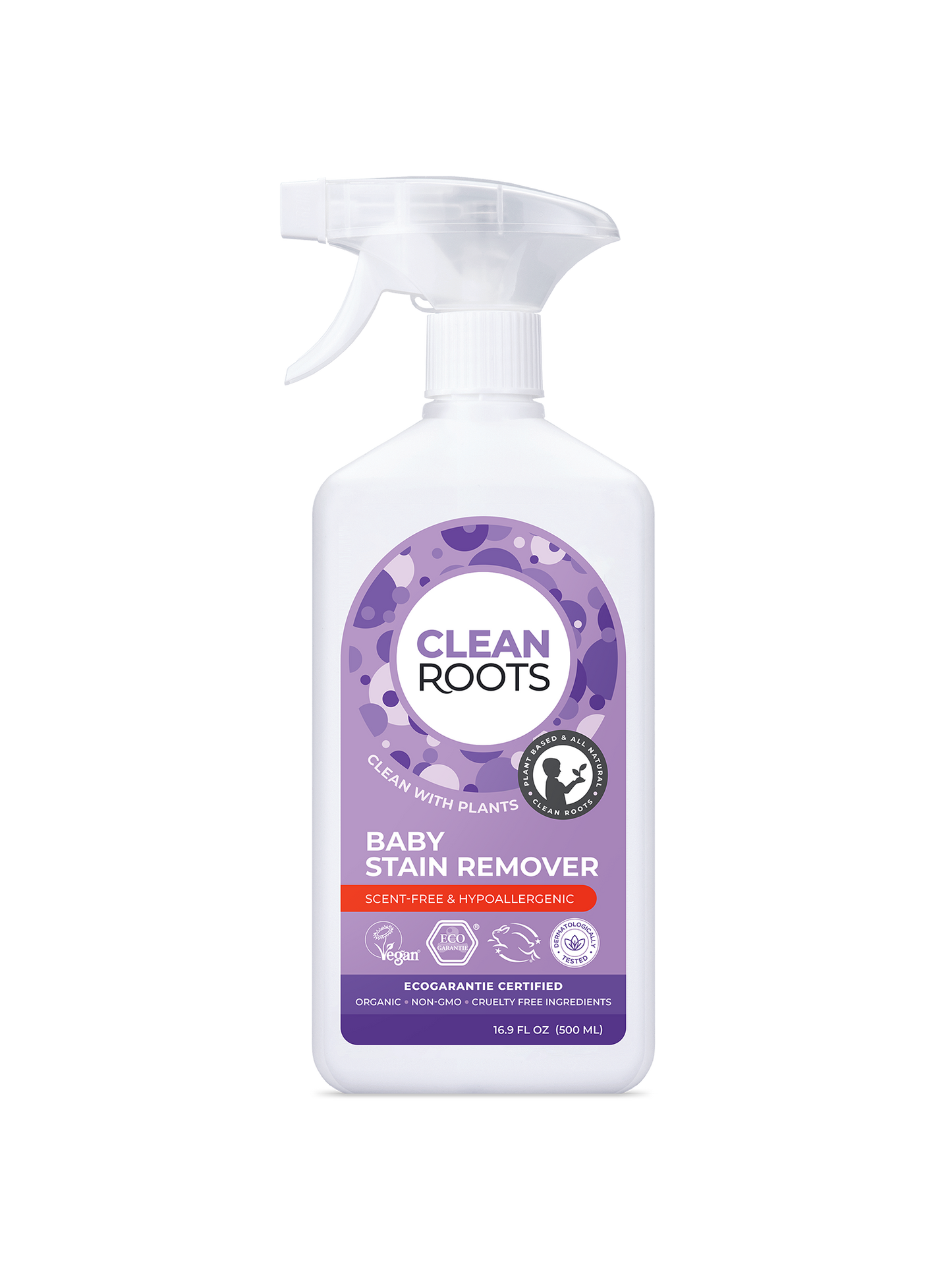 Baby Stain Remover | Scent-Free & Hypoallergenic | Pack of Three 16.9 fl oz (500mL)