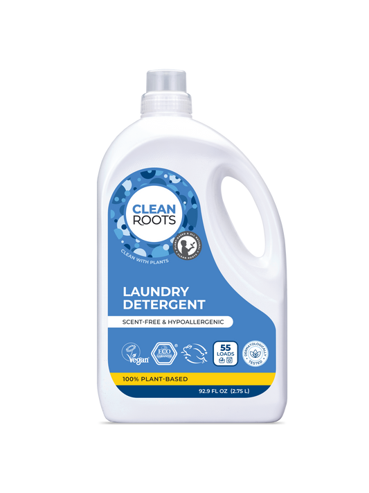 Laundry Detergent | Scent-Free & Hypoallergenic | 55 Loads | 92.9 fl oz (2.75 L)