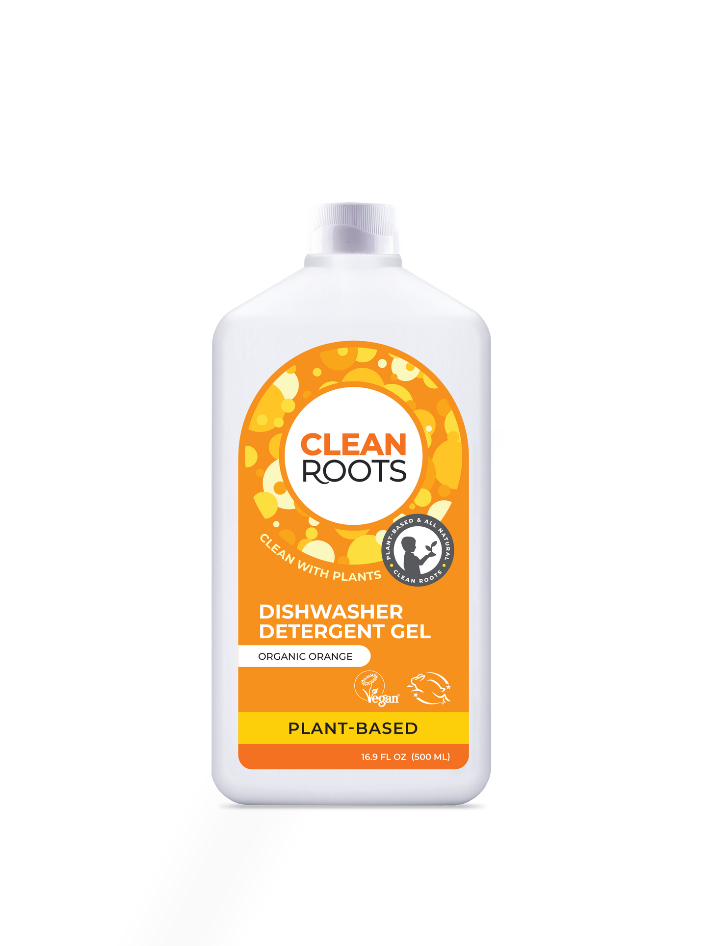 Dishwasher Detergent Gel | Organic Orange | Pack of Three 16.9 fl oz (500mL)