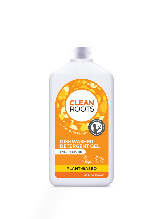 Dishwasher Detergent Gel | Organic Orange | Pack of Three 16.9 fl oz (500mL)
