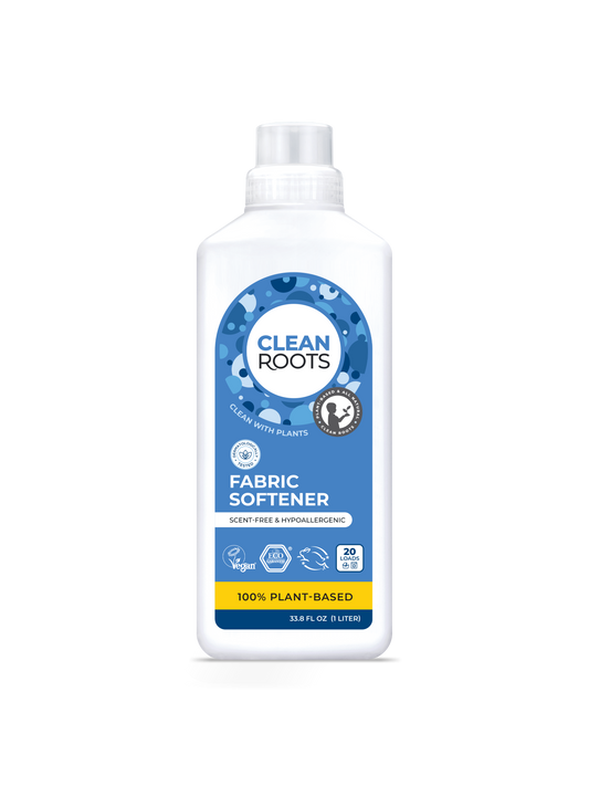 Fabric Softener | Scent-Free & Hypoallergenic | Pack of Two 33.8 fl oz (1 L)