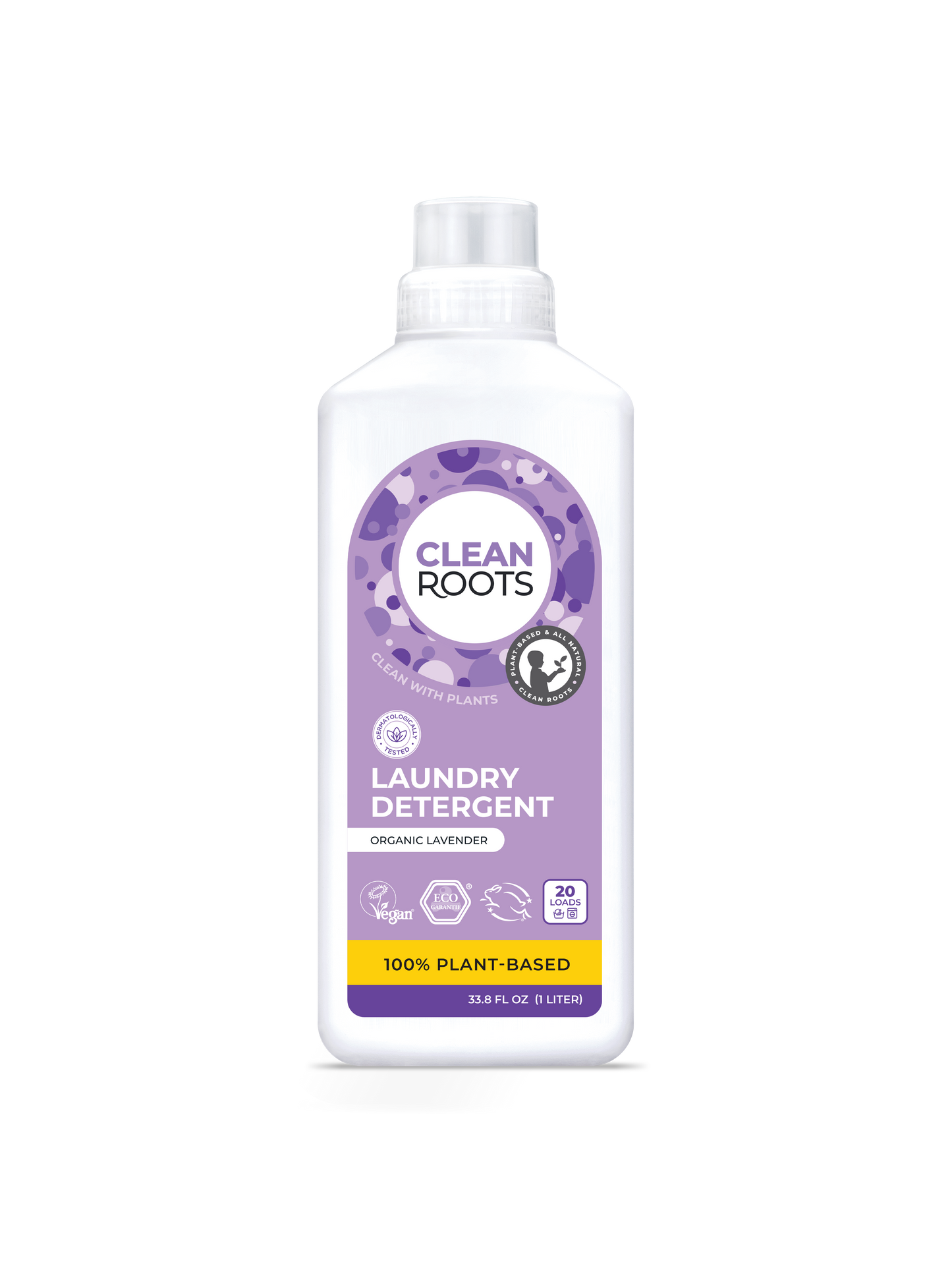 Laundry Detergent | Organic Lavender |  Pack of Two 33.8 fl oz (1 L)