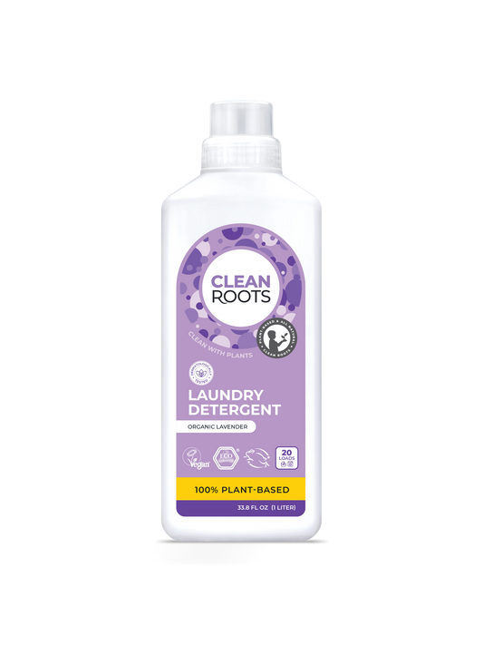 Laundry Detergent | Organic Lavender |  Pack of Two 33.8 fl oz (1 L)